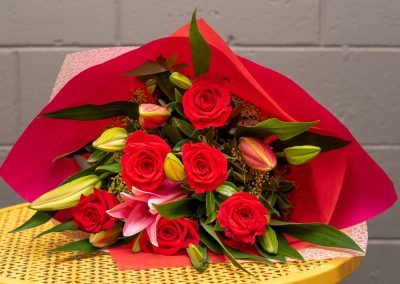 Gallery- Rose & Oriental Bouquet From $70.00 (Large)